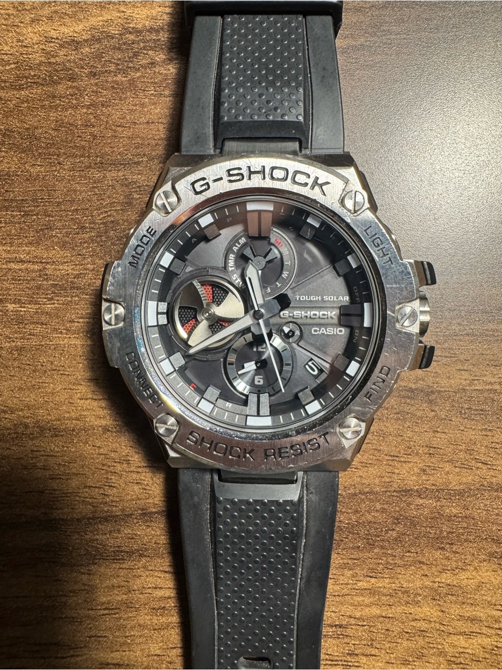 Men’s G-SHOCK GSTB100-1A Black G-STEEL CASIO